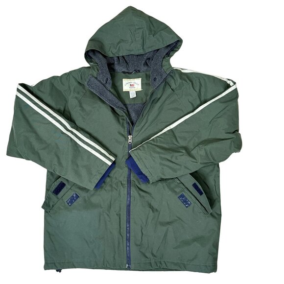 Vintage 90's County Seat Green Outerwear Flannel Lined Jacket Men's Large - Picture 2 of 10